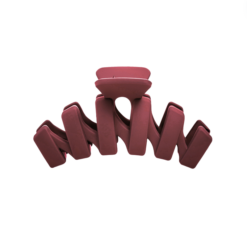 Ziggy Claw Clip, Wine