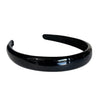 Violet High Shine Black Headband