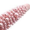 Blaire Pearl Pink Beaded Headband *EARLY-NOV*