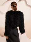 Manhattan Feather Jacket, Black