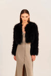 Manhattan Feather Jacket, Black