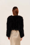 Manhattan Feather Jacket, Black