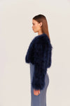 Manhattan Feather Jacket, Navy