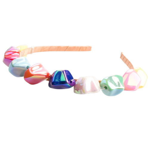 Carnival Candy Rocks Crown Headband