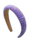 Julia Lilac Beaded Headband