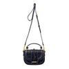 Huntress Knot Bag, Croc Black