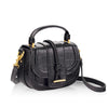 Huntress Knot Bag, Croc Black