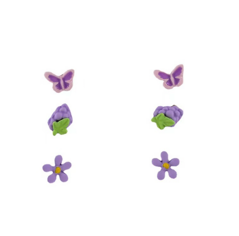 Sage, 3 Pack Earring Set