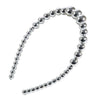 Filippina Silver Beaded Headband