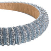 Julia Slate Beaded Headband