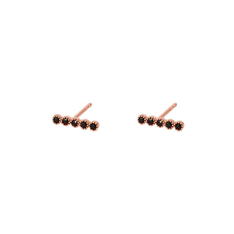 HGE133, Rose Gold/Black