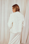 Valencia Bridal Jacket, White